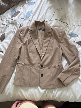 New York & Company Tan Blazer